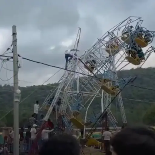 Horror en la feria. ,Captura de pantalla video X.