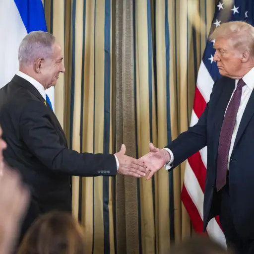 Donald Trump y Benjamin Netanyahu en la Casa Blanca ,EFE