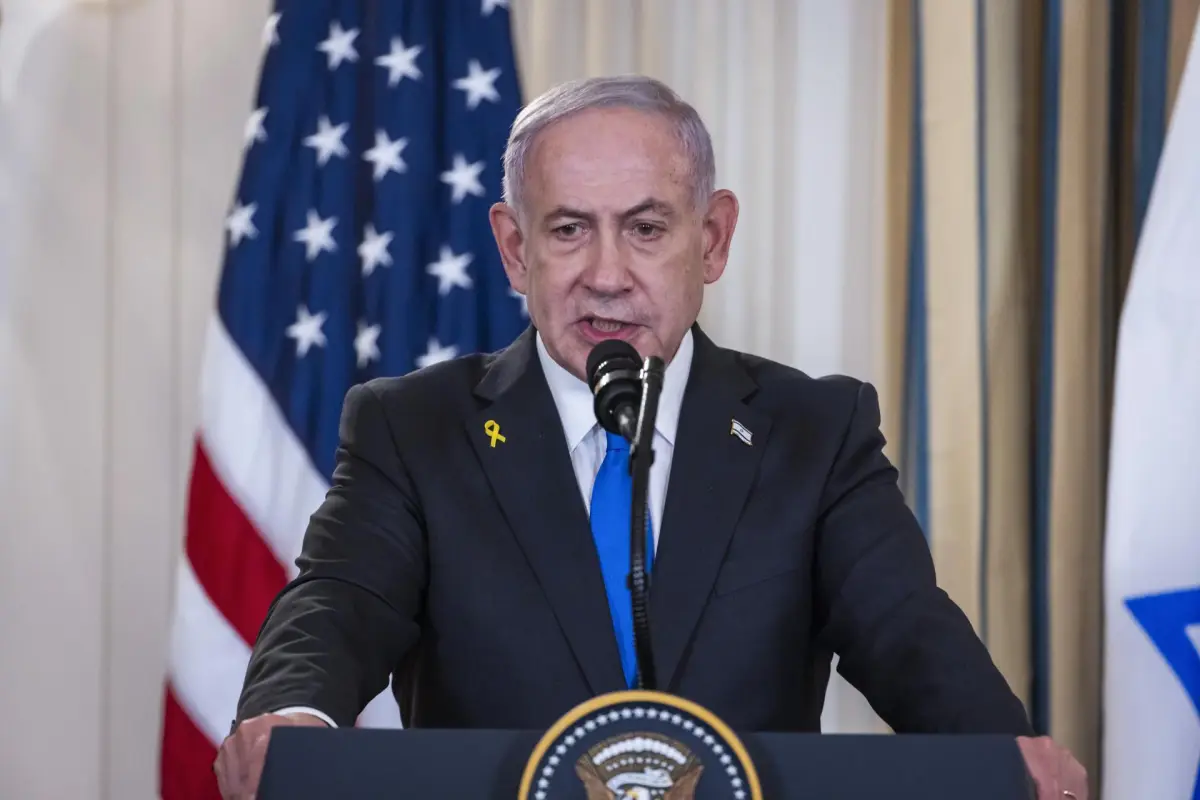 Benjamin Netanyahu en la Casa Blanca, EFE