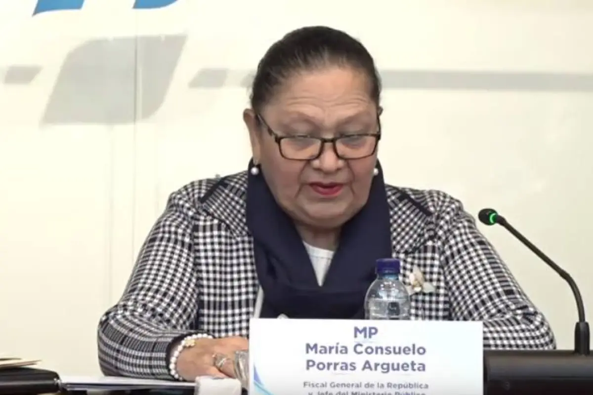 La fiscal general, Consuelo Porras., archivo/Ministerio Público