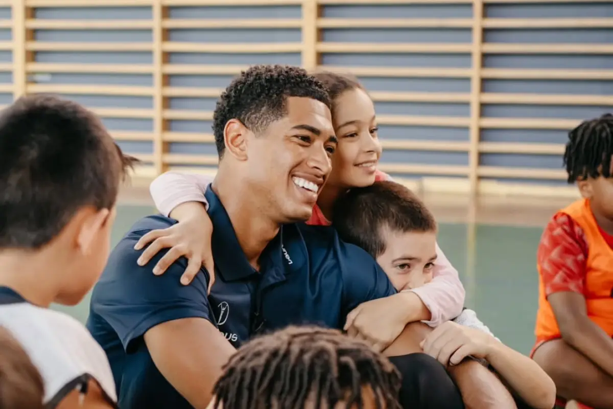 Jude Bellingham, embajador de Laureus - instagram @goalglobal