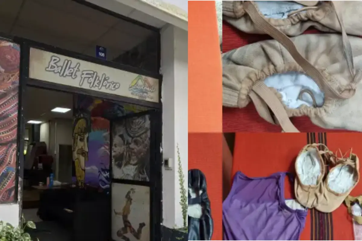 El personal del MP acudió a las instalaciones del Ballet Folklórico, en el Inguat, para investigar un caso., 