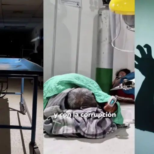 video de gobierno sobre desabastecimiento ,