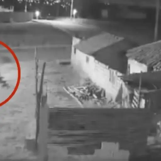 Supuesto niño fantasma. ,Captura de pantalla video X.