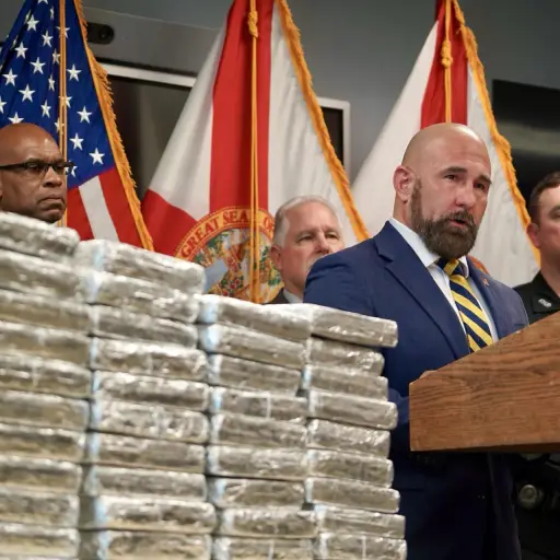 Florida: Interceptan tráiler con 173 kilos de cocaína ,EFE