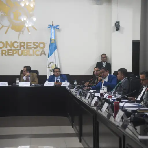 En la reunión de Jefes de Bloque se  el desistimiento de interpelación a Joaquín Barnoya, ministro de Salud Pública y Asistencia Social. ,Foto Omar Solís