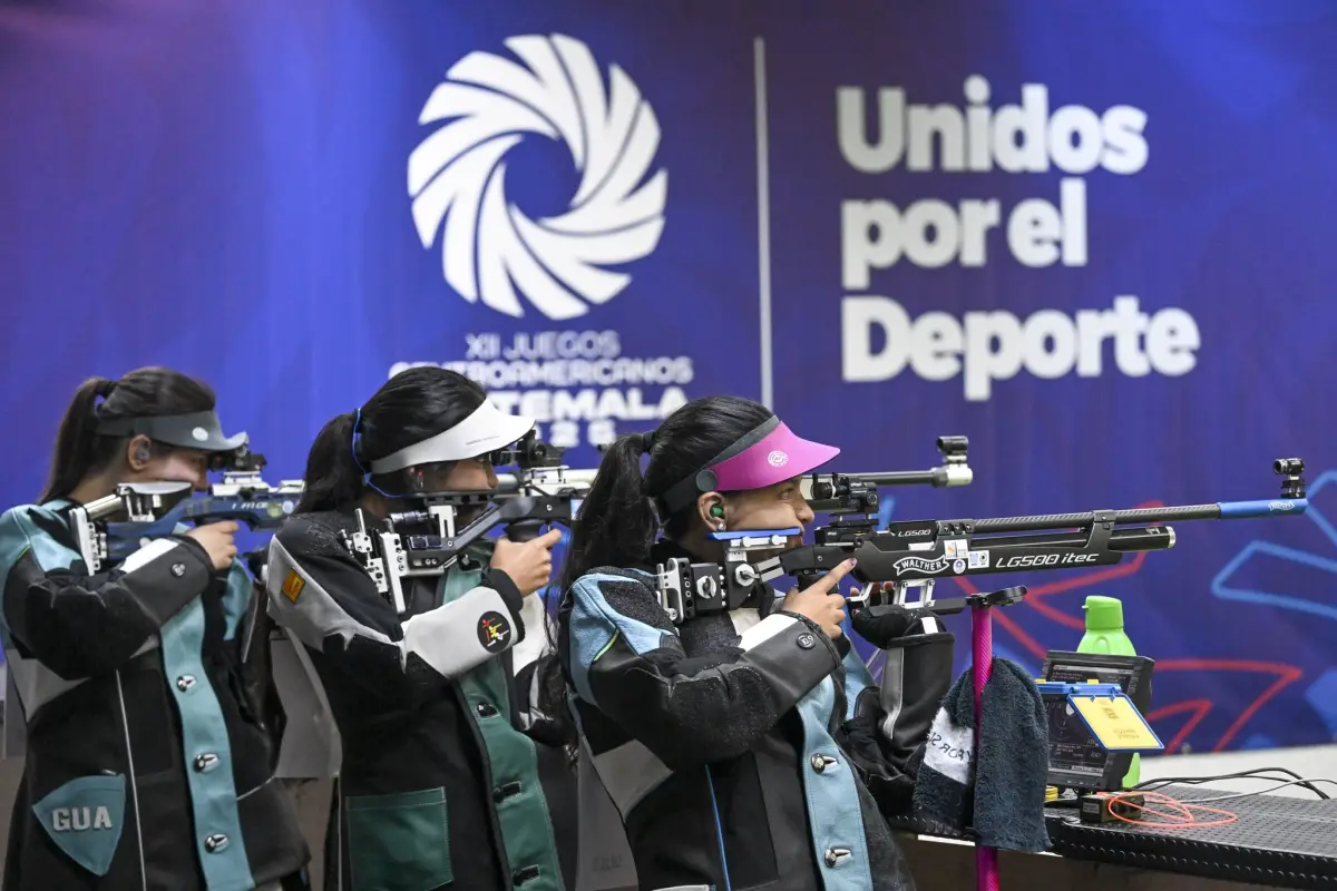  Modalidad de rifle de aire, @guatemala2025/X