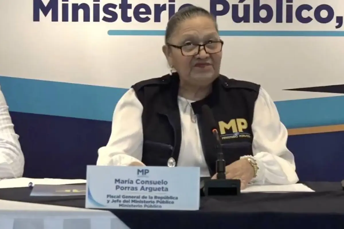 El presidente Bernardo Arévalo hizo alusión directa de la fiscal general y jefa del MP, Consuelo Porras, durante una cadena nacional., Ministerio Público