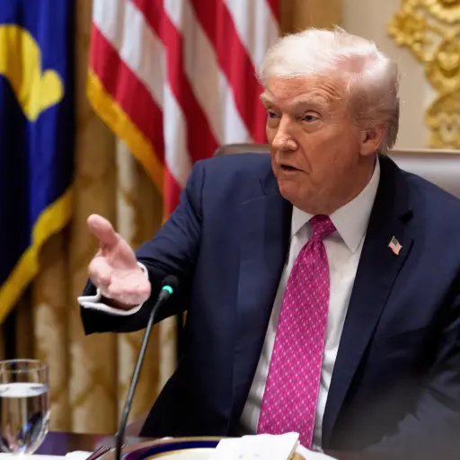 Donald Trump en la Casa Blanca ,EFE