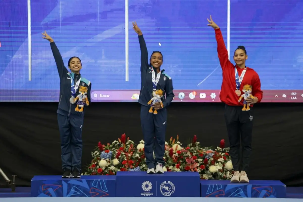 Gimnasia artística empieza a tener buenos resultados en Juegos Centroamericanos 2025