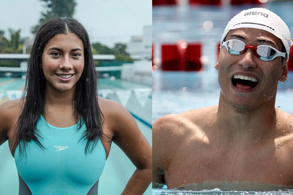 Lucero Mejía y Érick Gordillo con récord centroamericano