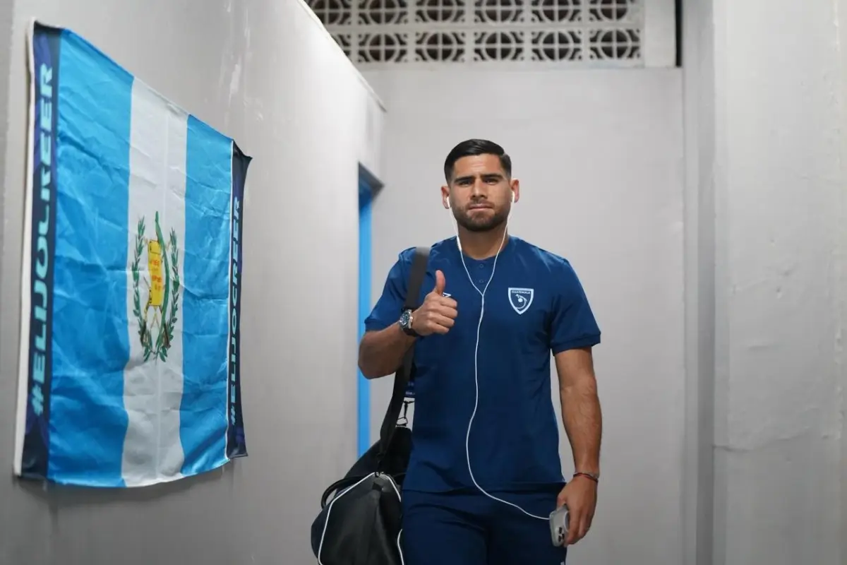 José Pinto, capitán de la Selección de Guatemala - FFG