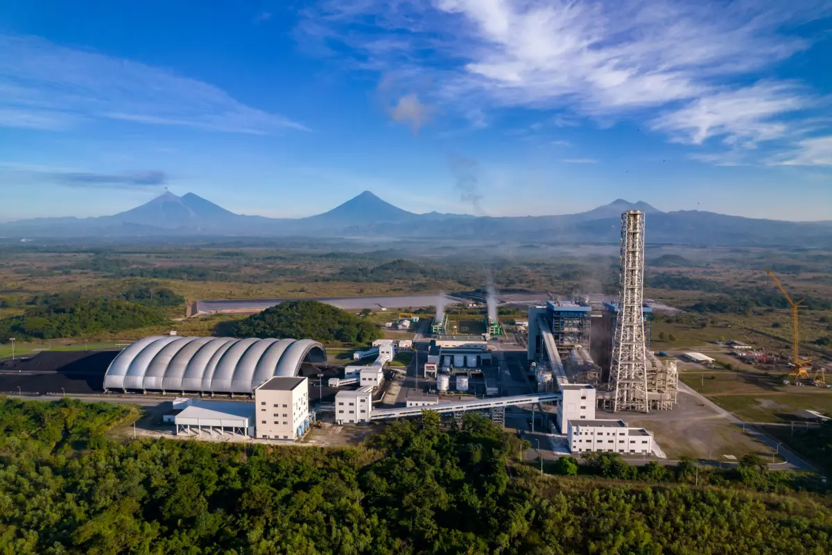 La planta de la generadora Jaguar Energy, ubicada en el municipio de Masagua., Foto: Jaguar Energy