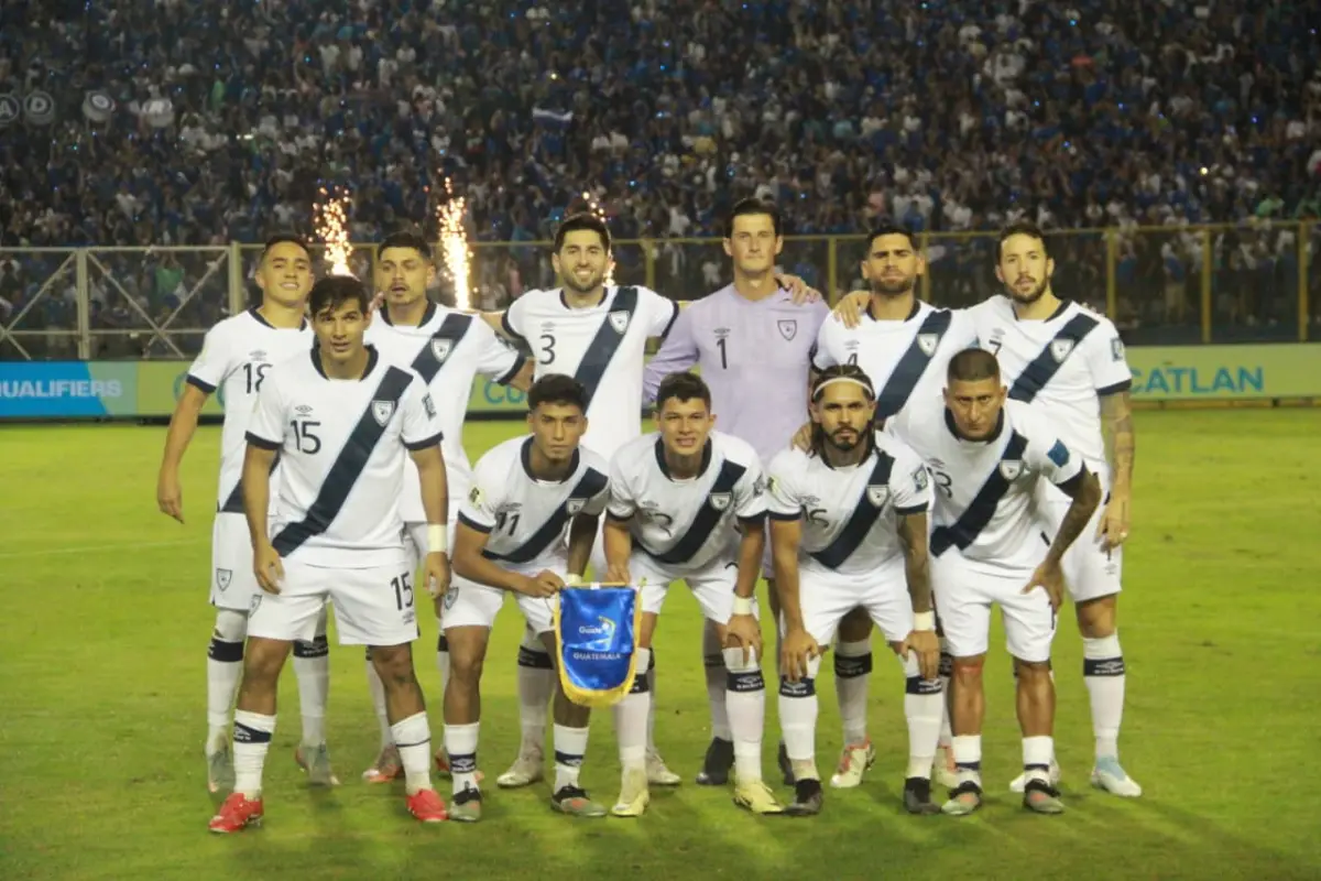 Selección de Guatemala triunfó anoche ante El Salvador 