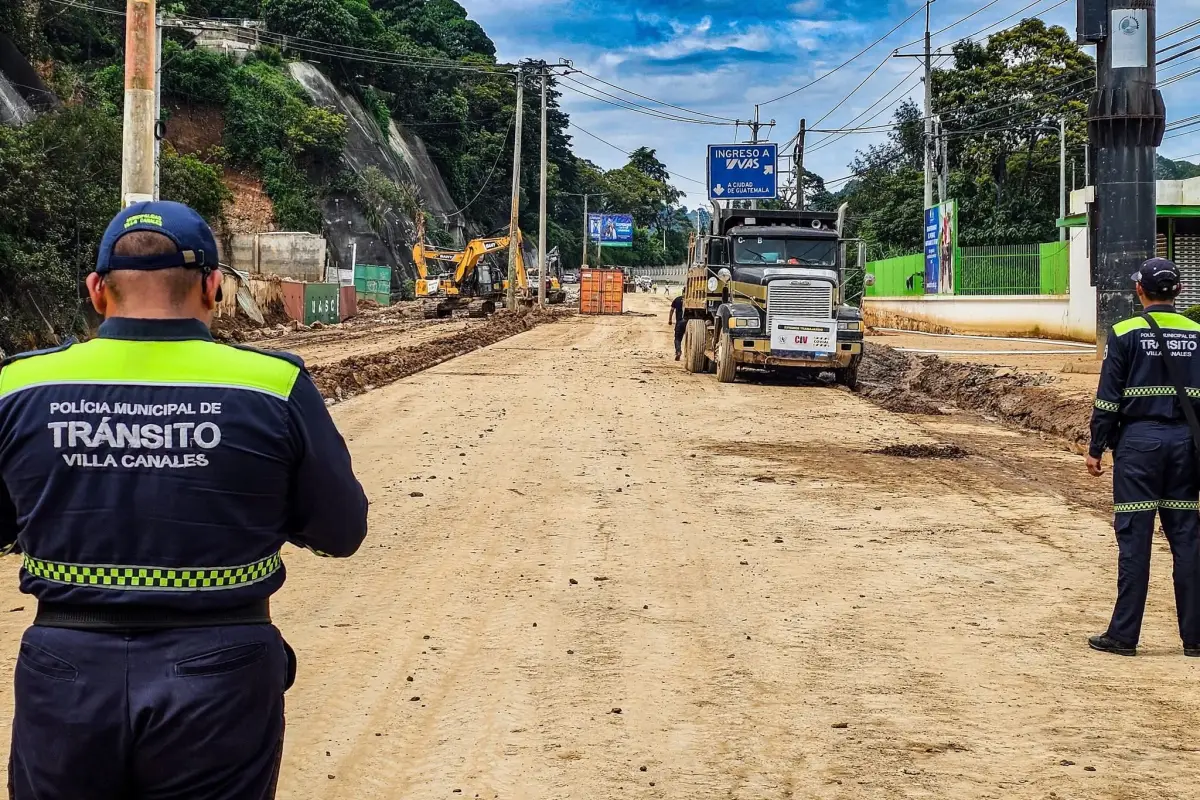 Se habilitarán dos carriles con sentido a la Ciudad Capital., Foto PMT Villa Canales