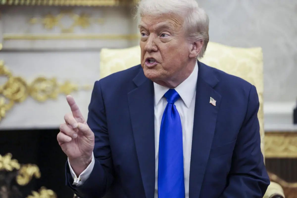 Foto de archivo de presidente de Estados Unidos Donald Trump EFE/SHAWN THEW
, 