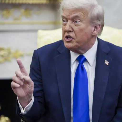 Foto de archivo de presidente de Estados Unidos Donald Trump EFE/SHAWN THEW ,