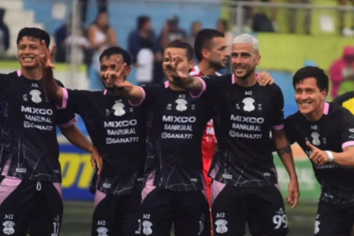 Deportivo Mixco goleó a Malacateco, que incluyó triplete de Nicolás Martínez