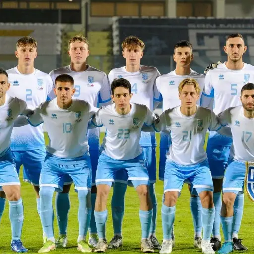 San Marino rompe las reglas del futbol. ,Redes sociales.