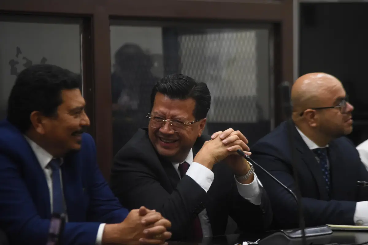 El exmagistrado de la CSJ, Douglas Charchal, señalado en el caso TCQ, durante la audiencia de lectura de sentencia., Omar Solís/Emisoras Unidas