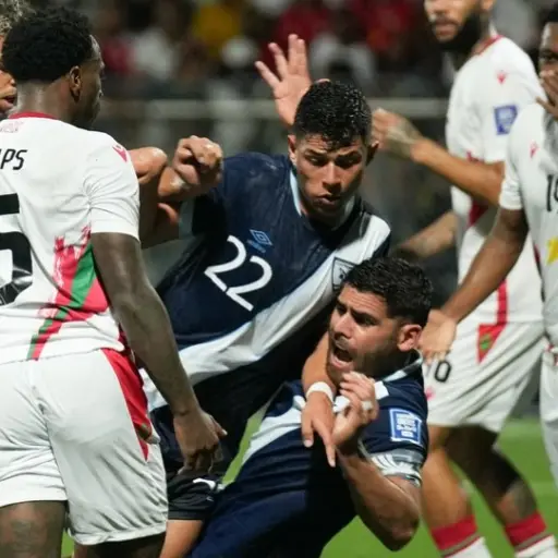 La Selección Nacional de Guatemala está en el sótano de la tabla de posiciones de la eliminatoria mundialista 