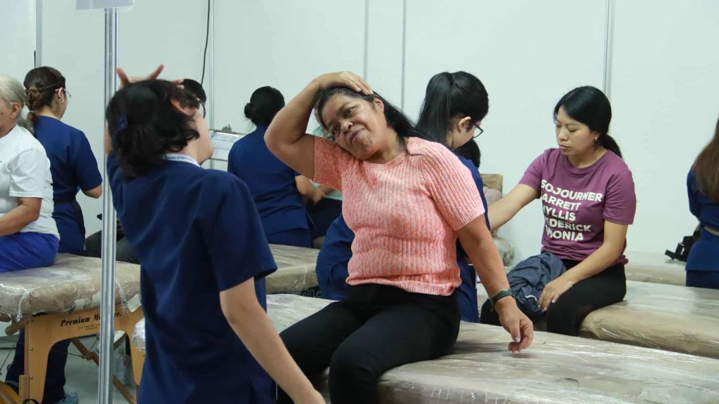 Ofrecen servicios de salud gratis en Parque de la Industria | Álex Meoño