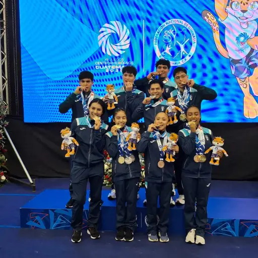 La gimnasia artística tuvo una jornada importante en Juegos Centroamericanos Guatemala 2025