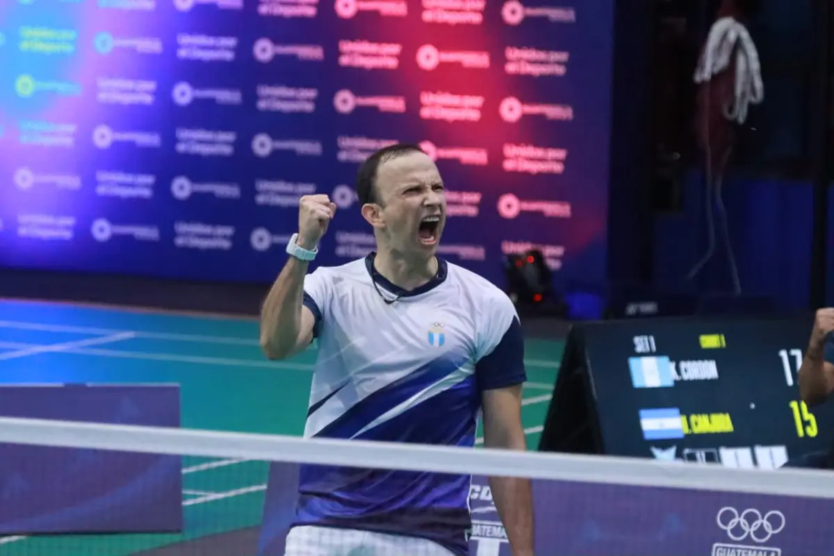 Bádminton: Kevin Cordón en su final de Juegos Centroamericanos Guatemala 2025 