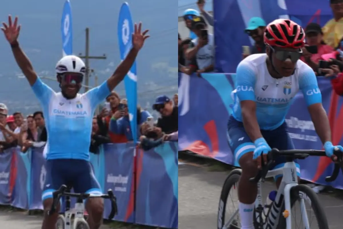 Sergio Chumil y Mardoqueo Vásquez ganan oro y plata, respectivamente, en ciclismo de ruta de Juegos Centroamericanos 2025