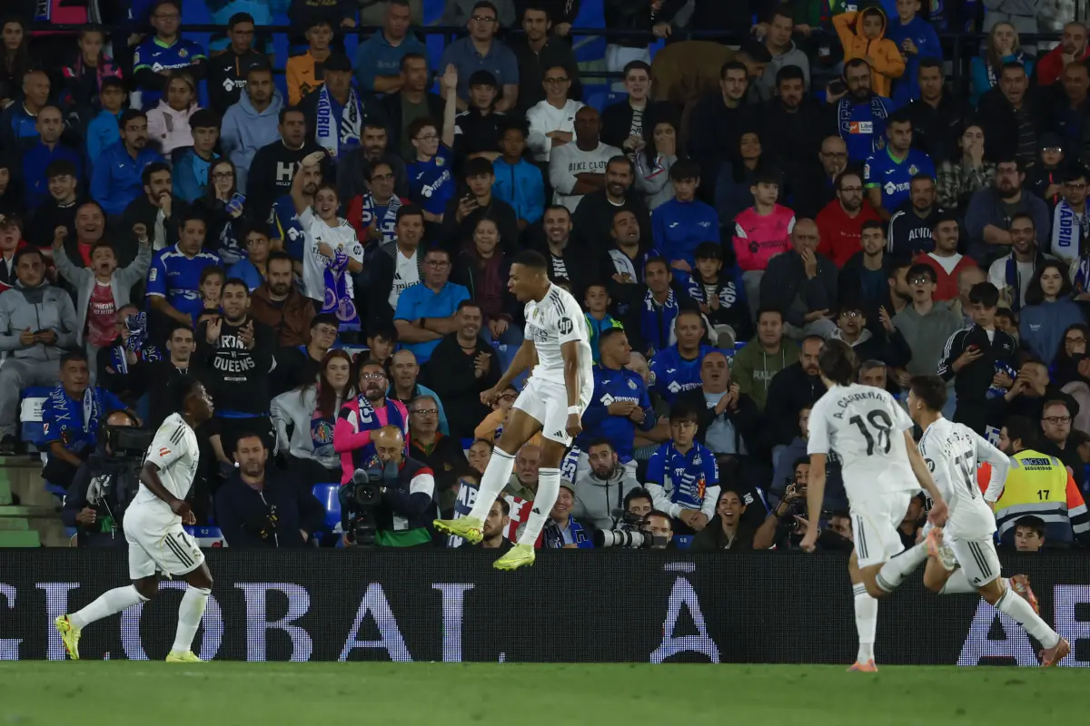 Real Madrid gana en el Coliseum ante Getafe 