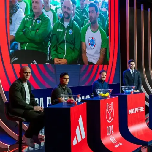 Este día se sorteó la primera eliminatoria de la Copa del Rey 2025-2026 