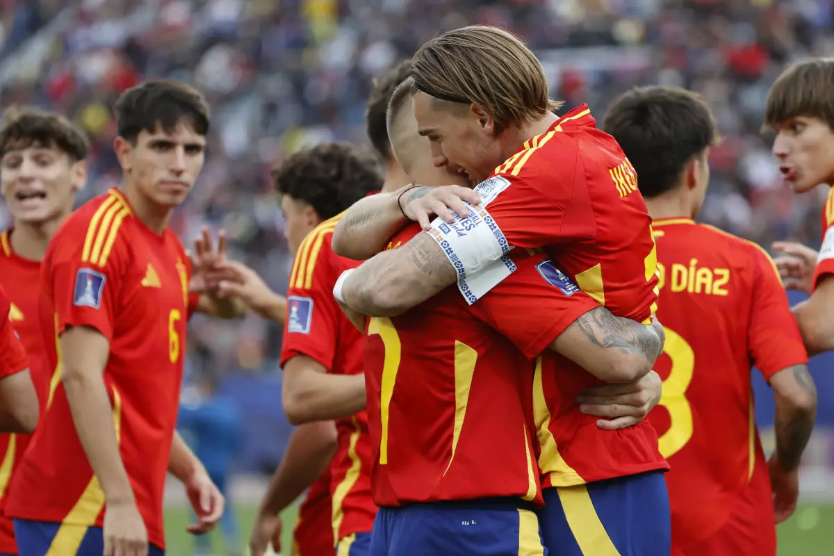 España abre junto a Ucrania la fase de los octavos de final del Mundial Sub-20
