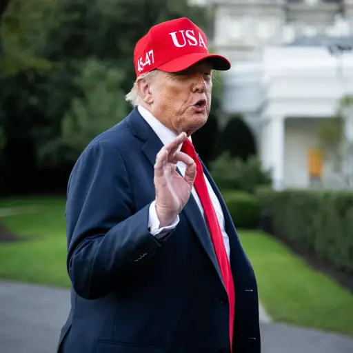 Donald Trump en la Casa Blanca ,EFE