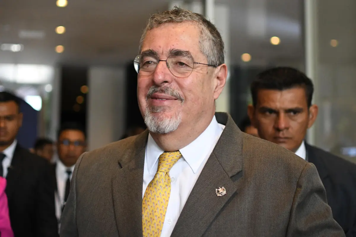 Foto de archivo del presidente de Guatemala, Bernardo Árevalo, EFE/ Alex Cruz