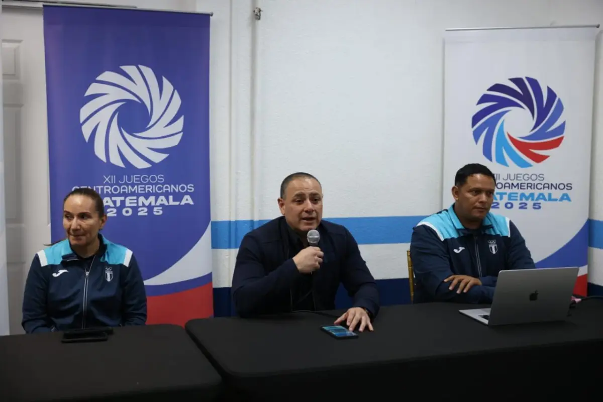 Conferencia de prensa relacionada a los Juegos Deportivos Centroamericana 2025 