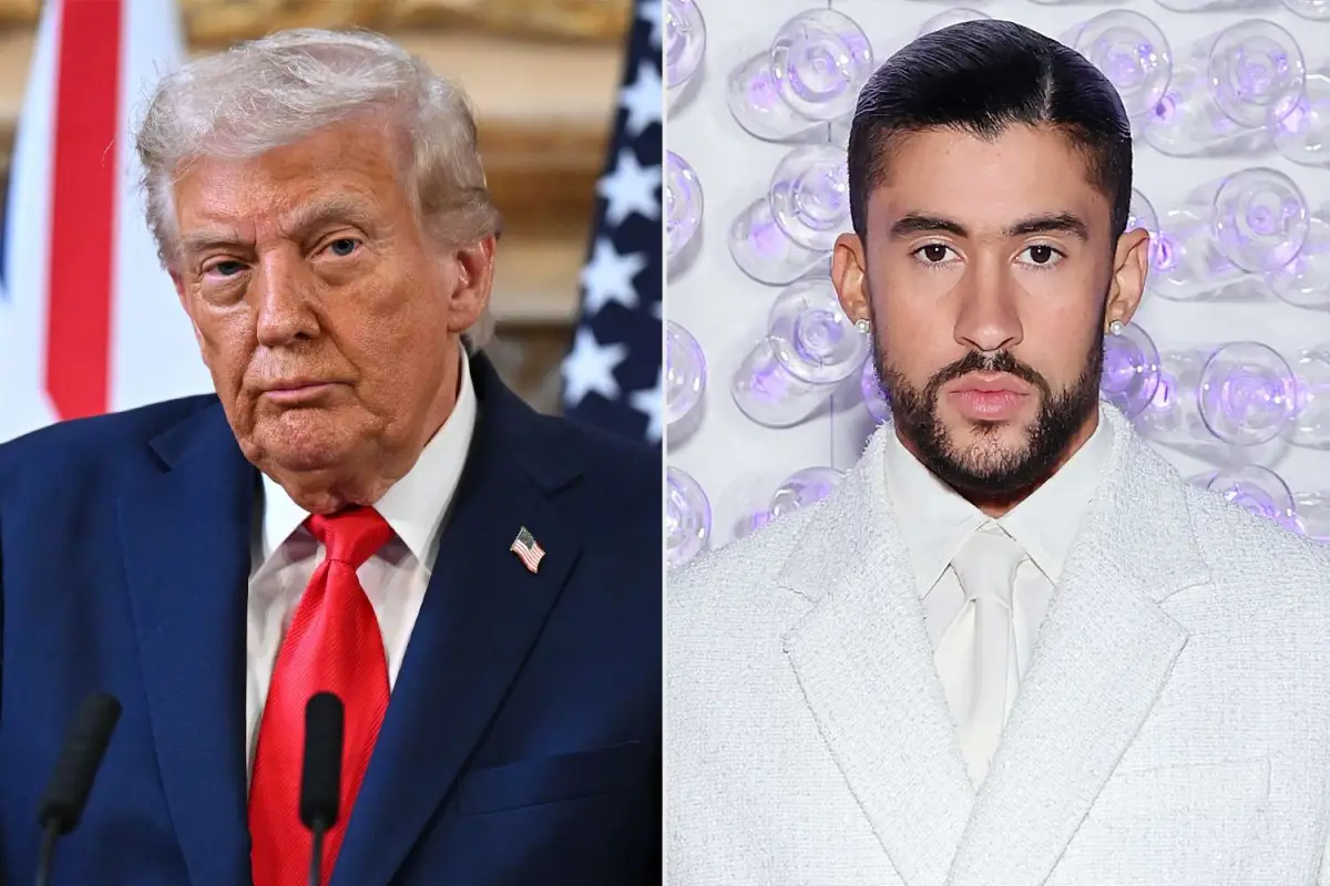 Bad Bunny Donald Trump, Instagram