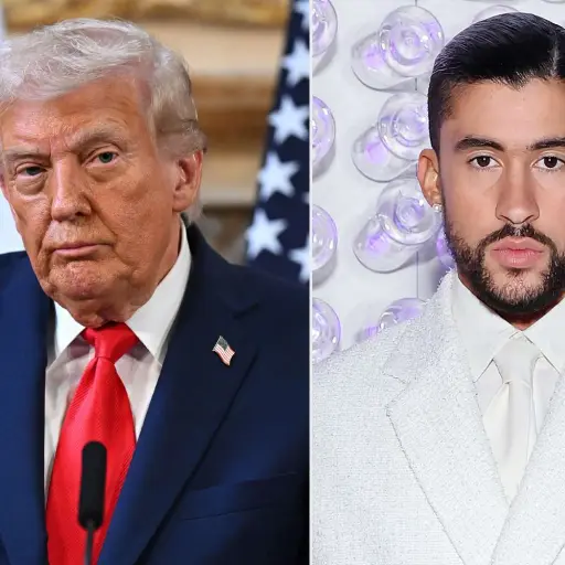 Bad Bunny Donald Trump ,Instagram