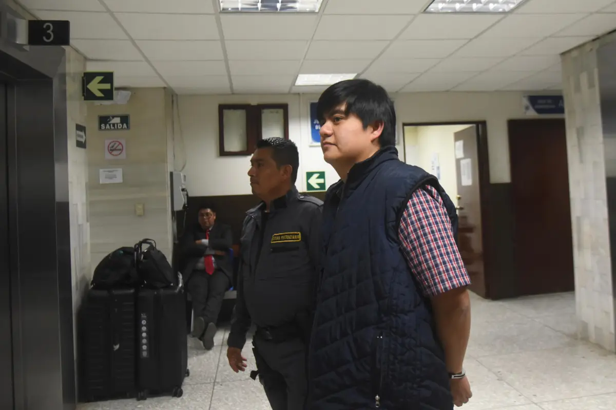 Edmar Arriola, estudiante señalado en el caso "Toma de la Usac: Botín Político"., Omar Solís/Emisoras Unidas