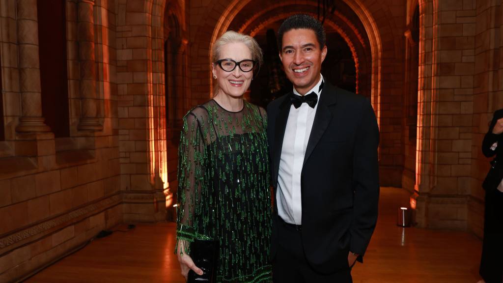 Meryl Streep entrega Premio Albies de José Rubén Zamora | Redes sociales