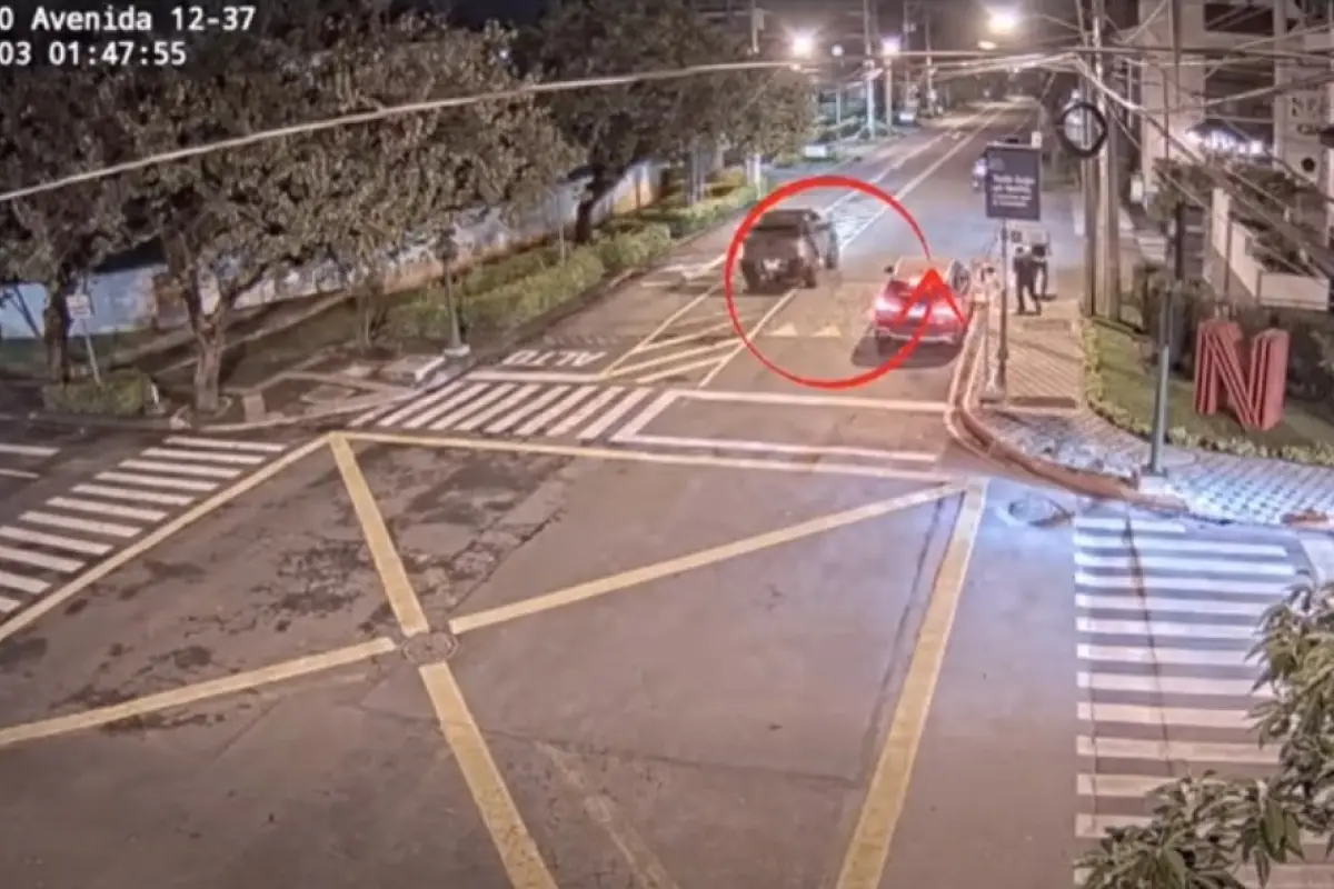 Al momento del ataque armado, varios vecinos corrieron por temor., Captura de pantalla. 