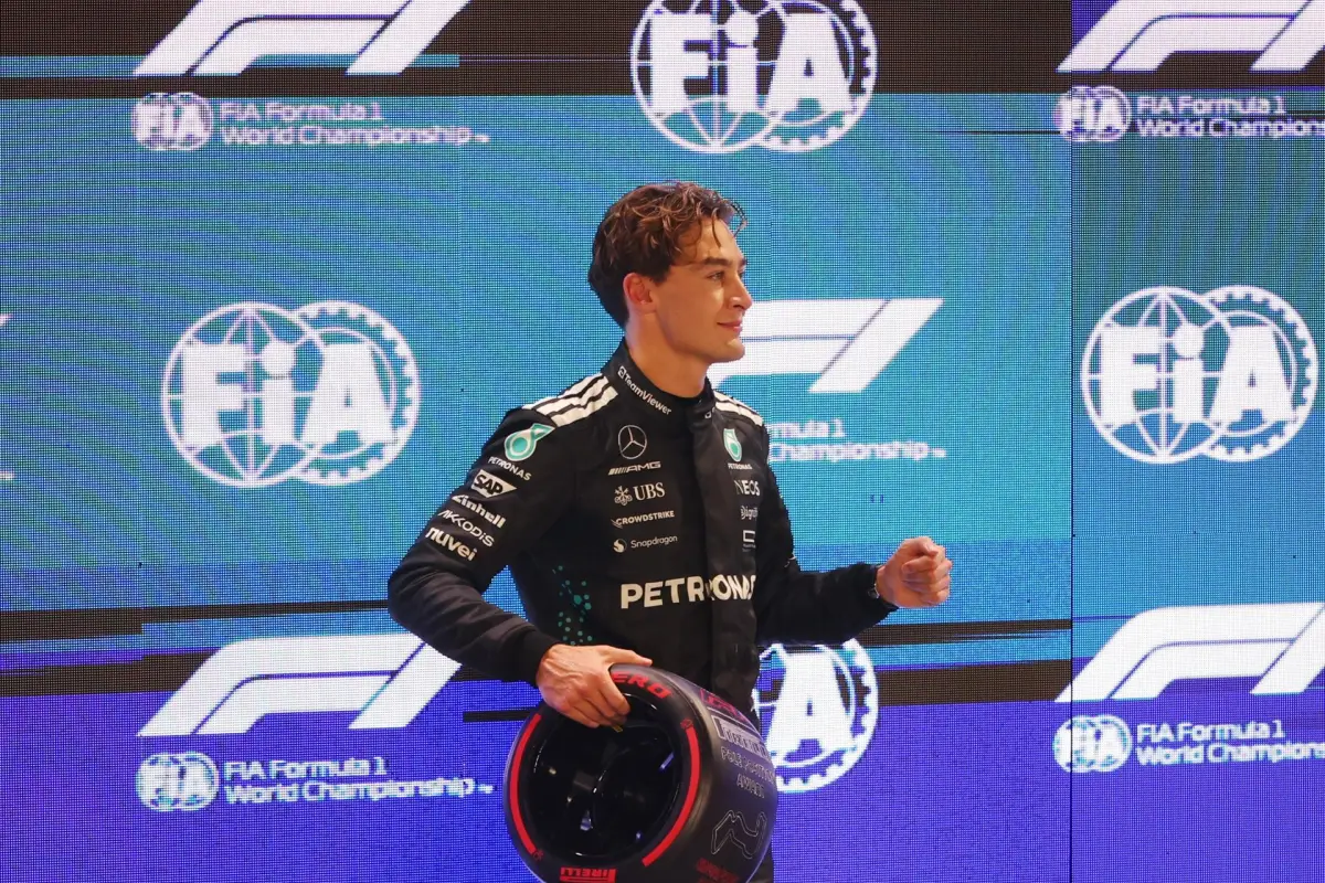 George Russell, piloto de Mercedes - EFE