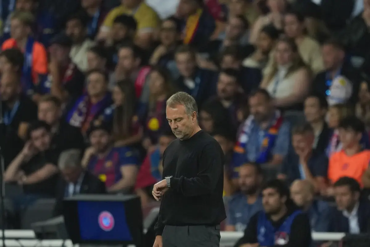 Hansi Flick, técnico del FC Barcelona - EFE