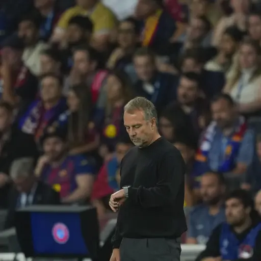 Hansi Flick, técnico del FC Barcelona - EFE