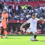 Penal de Alexis Sánchez ante el FC Barcelona - EFE
