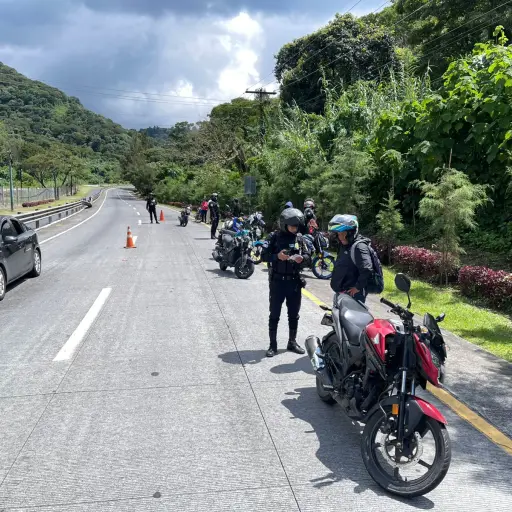 Los operativos de la PNC se desarrollaron en al menos tres carreteras del país. ,PNC de Guatemala.