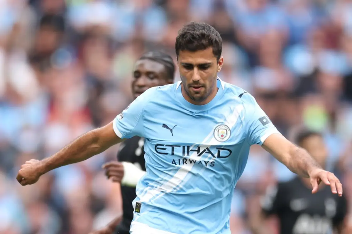 Rodri se lesionó con el Manchester City  
