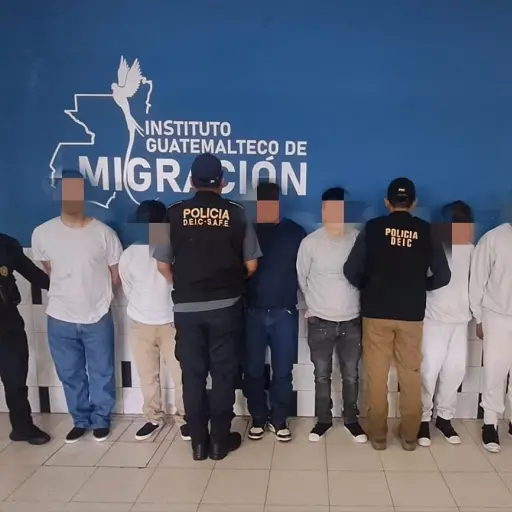 Los guatemaltecos fueron detenidos al momento de ingresar al país. ,PNC