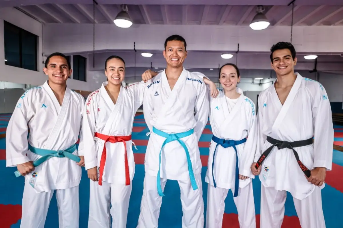 Delegación de karate para Juegos Deportivos Centroamericanos Guatemala 2025