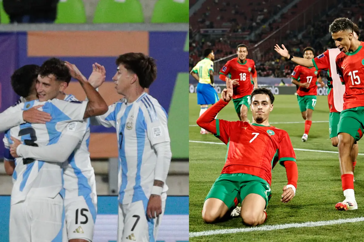 Argentina y Marruecos clasificaron el miércoles a octavos de final del Mundial Sub-20 Chile 2025