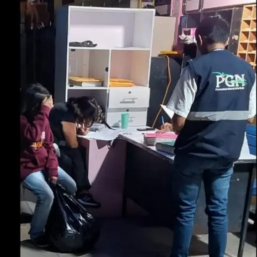 Las tres hermanas rescatadas fueron ingresadas a un hogar de protección y abrigo. ,PGN